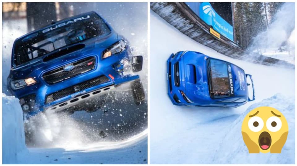 Subaru sjelo olympijskou bobovou dráhu. Dostalo ale pořádně na frak!